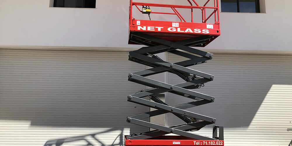 Nacelle à ciseau électrique - 12 mètres