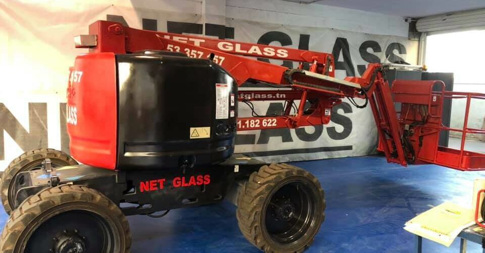 Nacelle automotrice -16 mètres