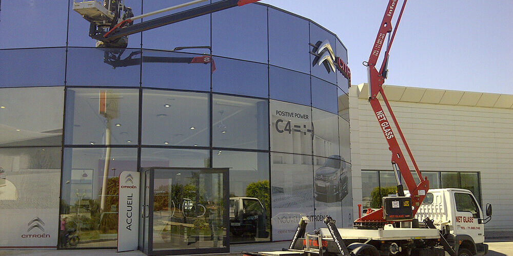 Nacelle sur camion -20 mètres