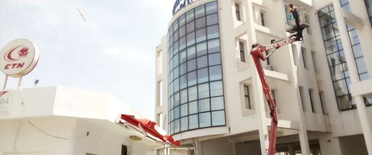 Nacelle sur camion -20 mètres