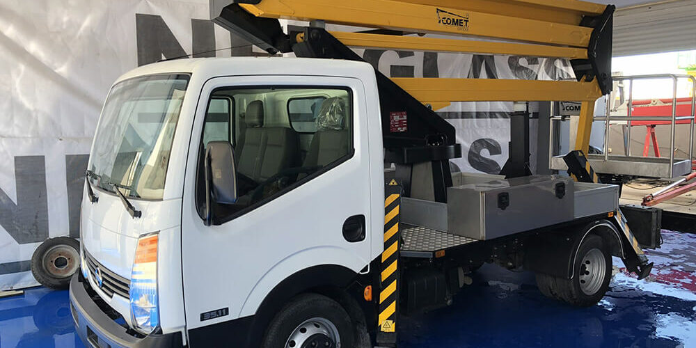 Nacelle sur camion -22 mètres