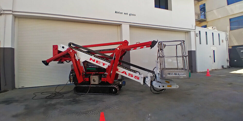 Nacelle sur chenille -18 mètres