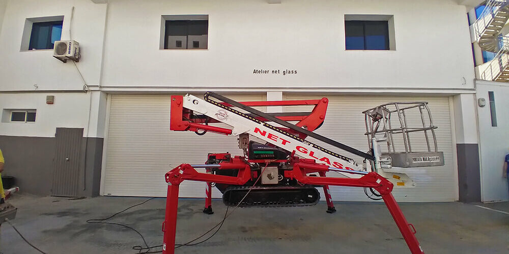 Nacelle sur chenille -18 mètres