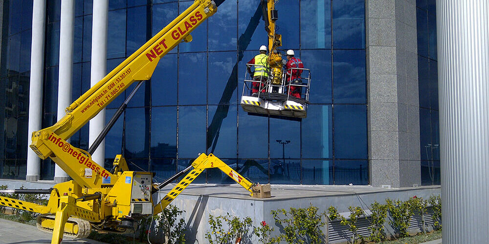 Nacelle sur chenille -23 mètres