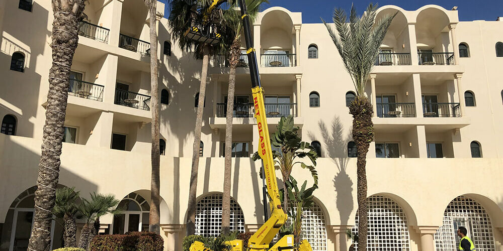 Nacelle sur chenille -23 mètres